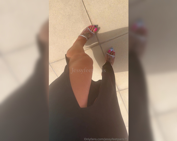 Jessyfeetparis75 aka Jessyfeetparis75 OnlyFans - My Prada heels by the pool’ Free video