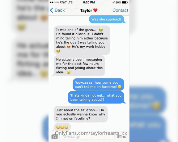 GODDESS TAYLOR aka Taylorhearts_xx OnlyFans - Cuckold part 2