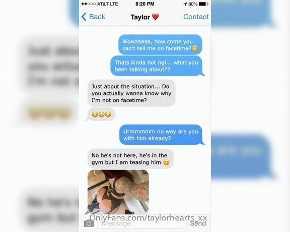 GODDESS TAYLOR aka Taylorhearts_xx OnlyFans - Cuckold part 2