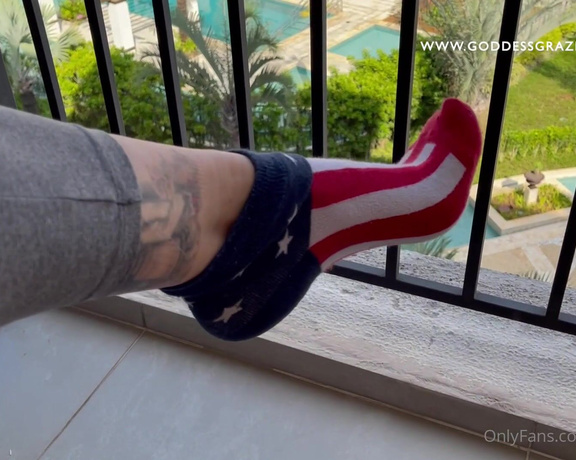 Goddess Grazi aka Producer_gg OnlyFans - FOOT ODOR WEEK  ep 5 STARRING @grazigoddess