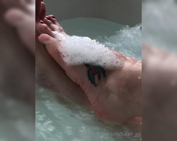 Goddess Grazi aka Producer_gg OnlyFans - @grazigoddess in the bathtub