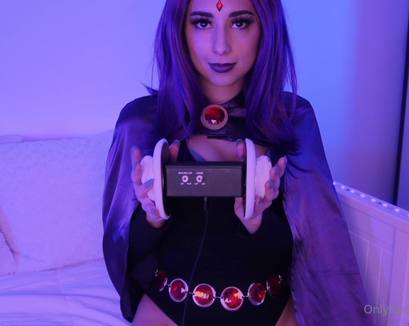 Luna Rexx aka Lunarexx OnlyFans - Here are a few minutes from my Raven ear licking ASMR vid I cant show you the whole thing since