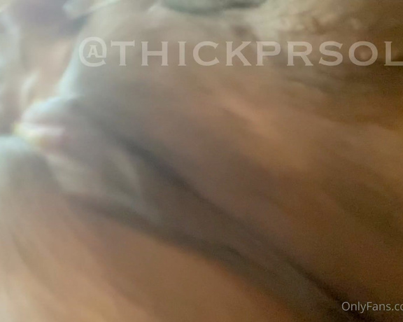 Thickpuertoricansoles aka Thickprsoles OnlyFans - It felt so good to cum