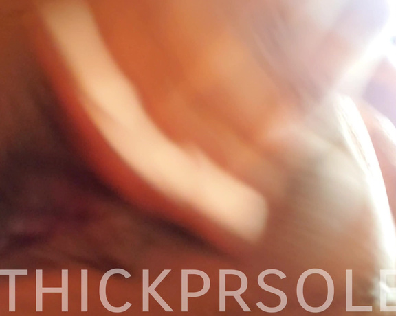 Thickpuertoricansoles aka Thickprsoles OnlyFans - Had a little fun with myself this morning