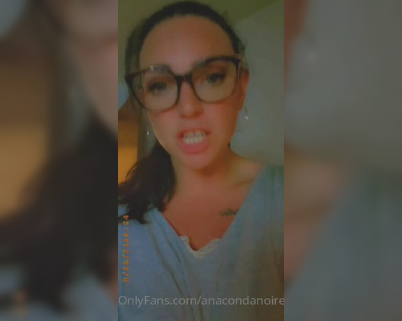 ANACONDA NOIRE aka Anacondanoire OnlyFans - Destroyed for Goddess