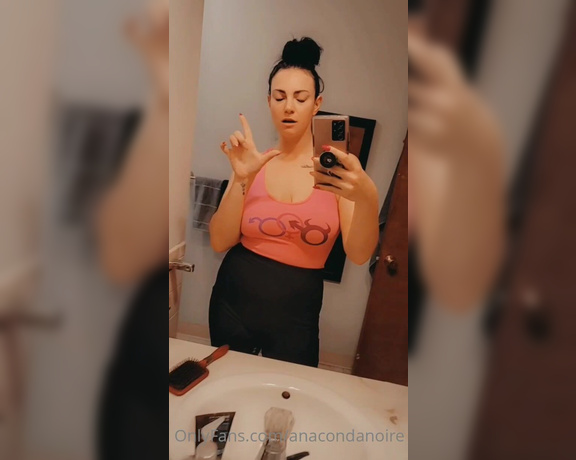 ANACONDA NOIRE aka Anacondanoire OnlyFans - Denial is your sex life