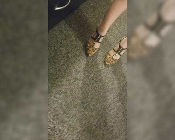 ANACONDA NOIRE aka Anacondanoire OnlyFans - Tease in My new sexy heels reimburse while you dream of licking My stinky feet clean