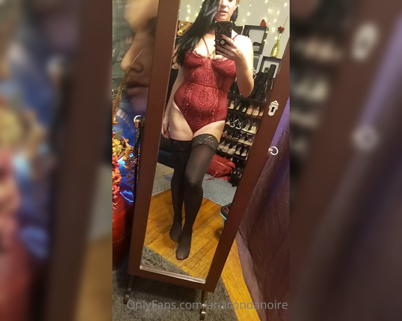 ANACONDA NOIRE aka Anacondanoire OnlyFans - Weak for Goddess legs and toes in nylons