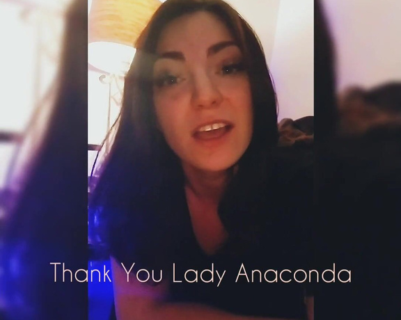 ANACONDA NOIRE aka Anacondanoire OnlyFans - Cant fight your cravings for cock can you sissy