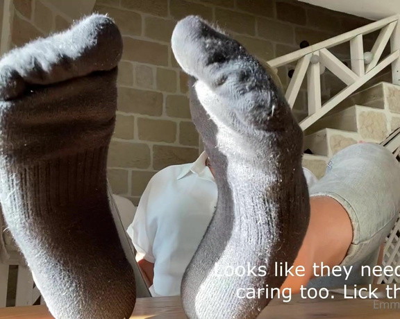 Emmysfeetandsocks aka Emmyfeetandsocks OnlyFans - Listen closely and BEHAVE! And maybe then you will get what you want most Dont forget, i make the