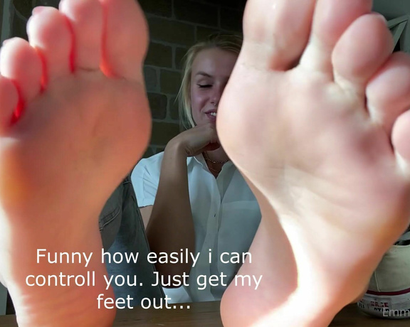 Emmysfeetandsocks aka Emmyfeetandsocks OnlyFans - Listen closely and BEHAVE! And maybe then you will get what you want most Dont forget, i make the