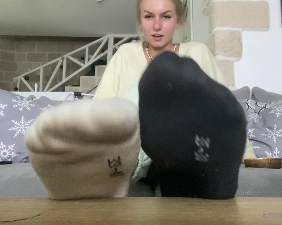 Emmysfeetandsocks aka Emmyfeetandsocks OnlyFans - Enjoy the view after a really hard day… Btw this was DAY TEN!