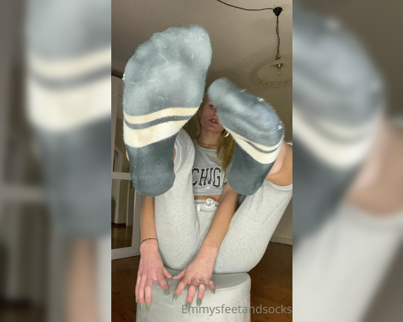 Emmysfeetandsocks aka Emmyfeetandsocks OnlyFans - GIVEAWAY You wanna call this 8! days worn socks YOURSLeave a comment under this post and the bes 2