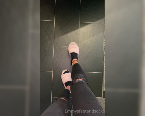 Emmysfeetandsocks aka Emmyfeetandsocks OnlyFans - Just got home very busy today but these socks… Well you can see it So what would you like