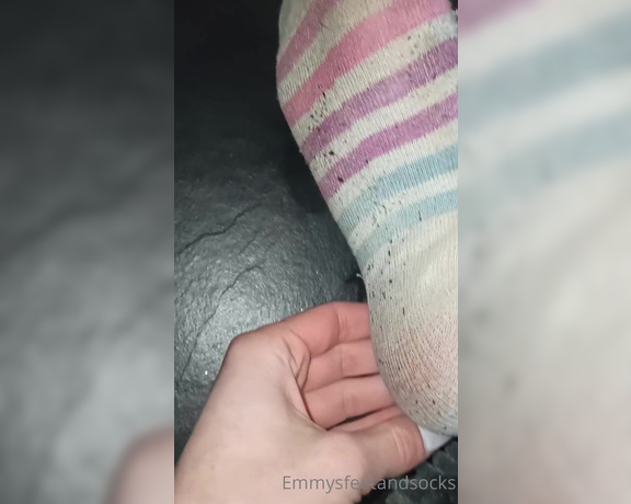 Emmysfeetandsocks aka Emmyfeetandsocks OnlyFans - As I said VERY SWEATY 1