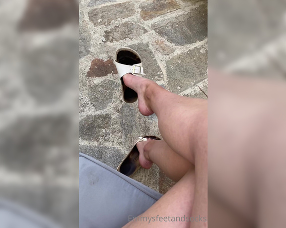 Emmysfeetandsocks aka Emmyfeetandsocks OnlyFans - POV were sitting together and I begin to play with my shoes… you CANT look away! You just sit and 1