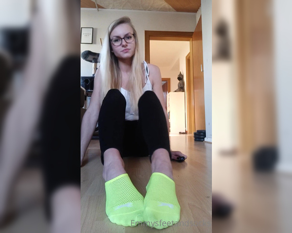 Emmysfeetandsocks aka Emmyfeetandsocks OnlyFans - Bought some new socks today Which pair is your fav 1