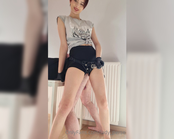 Lady Perse aka Lady_perse OnlyFans - Casual strap on fun with @rubbtex