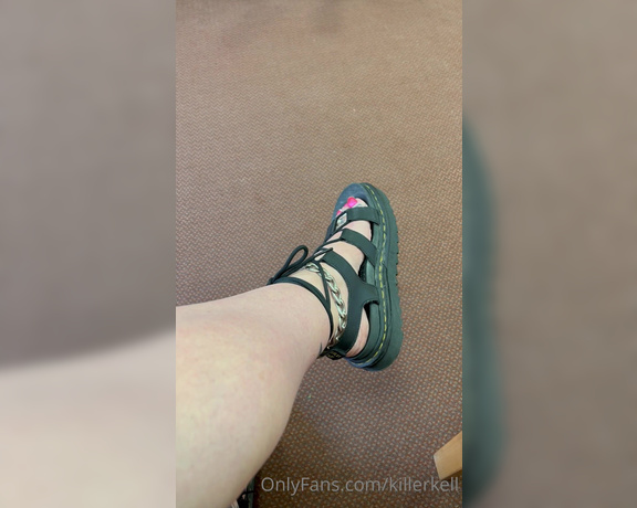 Killersexyfeets aka Killerkell OnlyFans - Would you be staring at me in the doctors waiting room