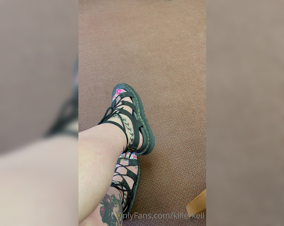 Killersexyfeets aka Killerkell OnlyFans - Would you be staring at me in the doctors waiting room