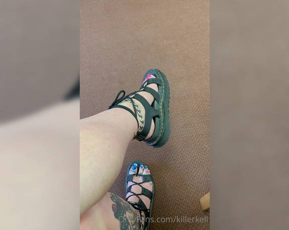 Killersexyfeets aka Killerkell OnlyFans - Would you be staring at me in the doctors waiting room