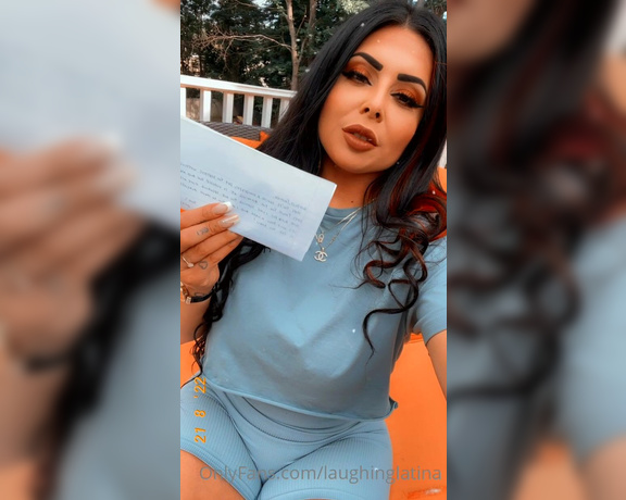 Jasmine Mendez OnlyFans aka Laughinglatina - Another Love letter from @sissy curious send yours PO