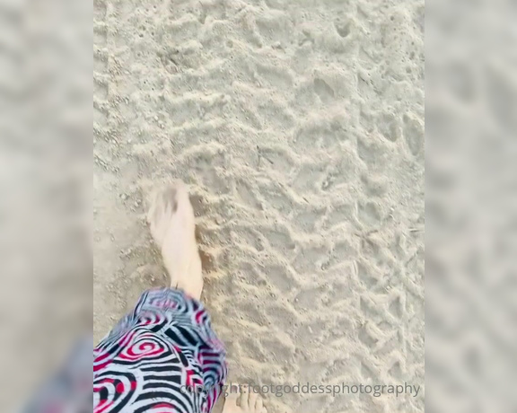 CatPrincess aka Catprincessfeet OnlyFans - Barefoot in the sand Wanna walk with me