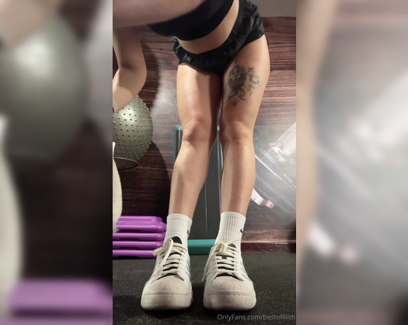 Lilith Last Witch aka Bestoflilith OnlyFans - Do you want to take a closer look at my white sweaty nike socks and take a big sniff