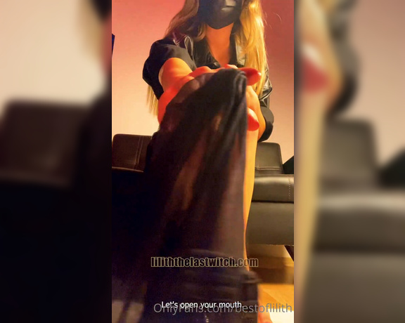 Lilith Last Witch aka Bestoflilith OnlyFans - I turned you a foot slave
