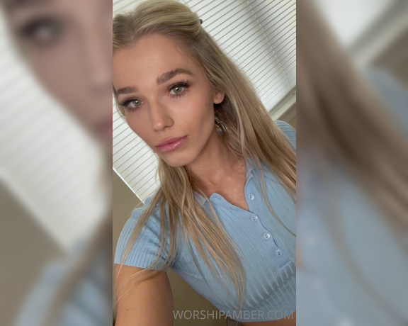 Princess Amber aka Worshipamber OnlyFans - Good morning betas 2