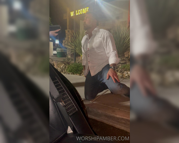 Princess Amber aka Worshipamber OnlyFans - It’s not unusual for hot girls to kick nuts outside a bar