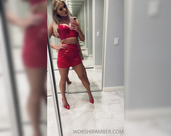 Princess Amber aka Worshipamber OnlyFans - On saturdays I wear red