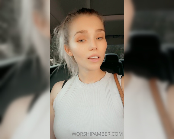 Princess Amber aka Worshipamber OnlyFans - Maybe I should test it out next time 1