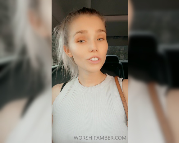 Princess Amber aka Worshipamber OnlyFans - Maybe I should test it out next time 1