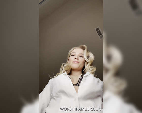 Princess Amber aka Worshipamber OnlyFans - I bet you’ve fantasized about being beneath