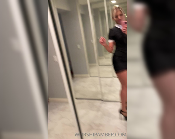 Princess Amber aka Worshipamber OnlyFans - Who loves a good office outfit