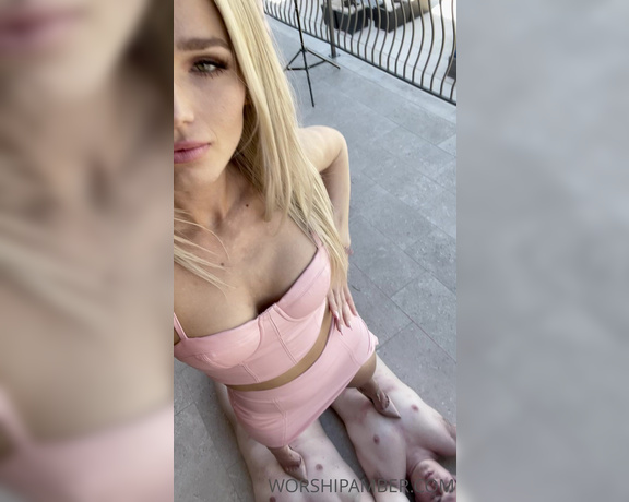 Princess Amber aka Worshipamber OnlyFans - Trampling is not for the weak lol 3