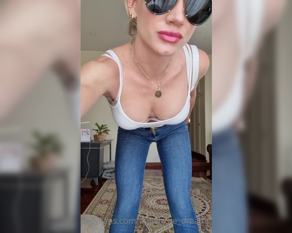 Alice aka Angel_the_dreamgirl OnlyFans - Those tight jeans, its not easy to take off, haha