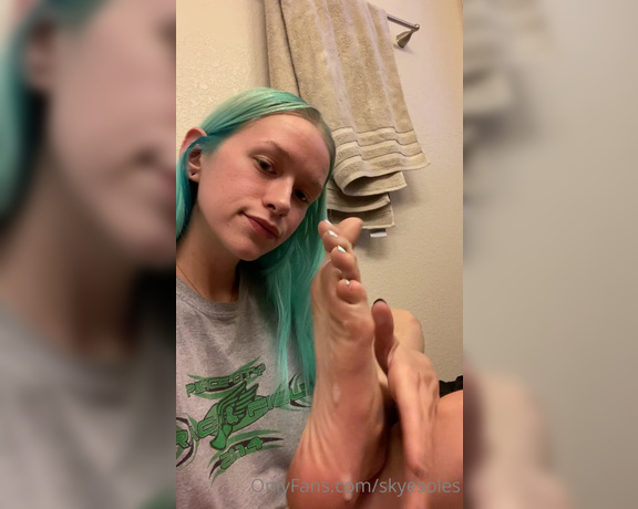 Skye aka Solesofskye OnlyFans - Did someone say more spit