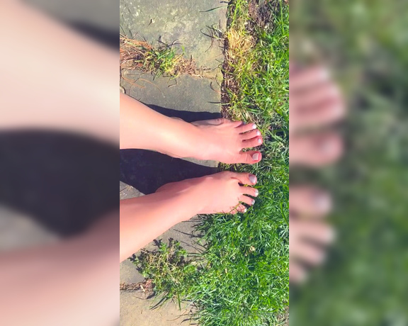 Angelika Rouge aka Angelika_rouge OnlyFans - I did my pedicure by myself and I love the result