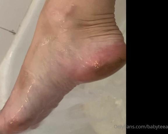 Baby Tee aka Babyteeasmr OnlyFans - Help me wash my feet