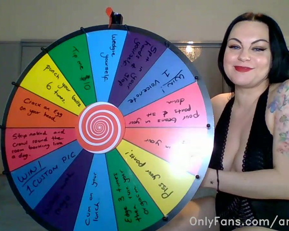 GoddessAmyWynters aka Amywynters OnlyFans - Stream started at 04202020 0658 pm $5 spin of my humiliation wheel