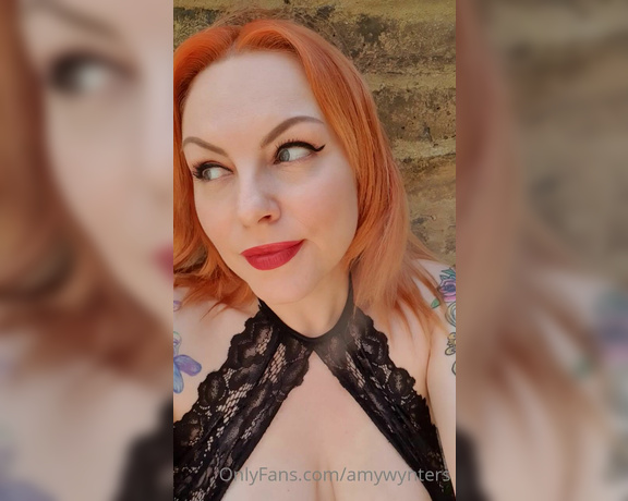 GoddessAmyWynters aka Amywynters OnlyFans - Clip  You must stay hydrated in this heat  open wide  Spit Fetish