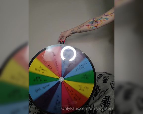 GoddessAmyWynters aka Amywynters OnlyFans - The Wheel of humiliation has chosen your task! Enjoy @sissyabigail