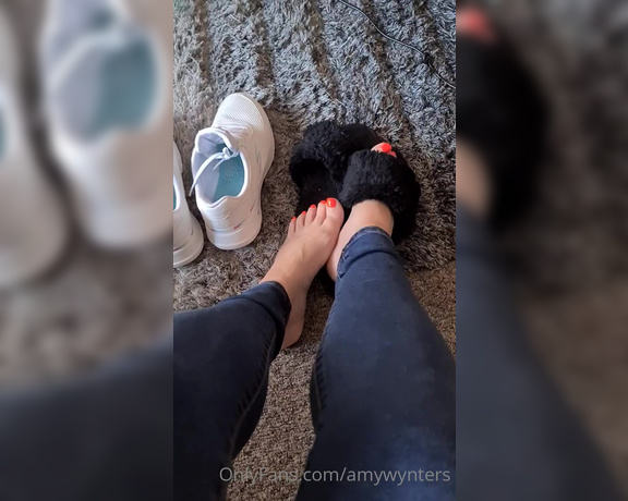 GoddessAmyWynters aka Amywynters OnlyFans - Say Goodbye to the orange toes