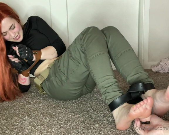 Valerie aka Valeriewhitebby OnlyFans - Kim possible is captured and tickled