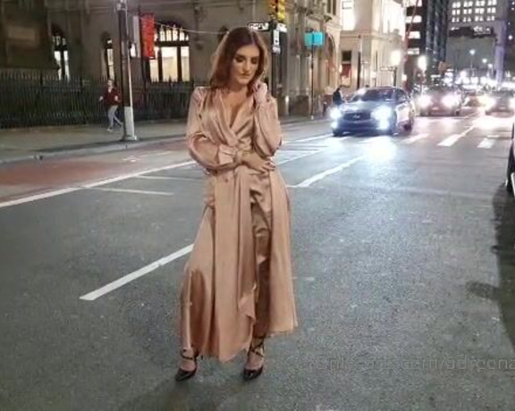 Adreena Cuckoldress aka Adreenacuckoldress OnlyFans - Stopping traffic in NYC