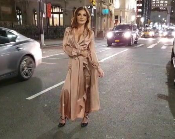 Adreena Cuckoldress aka Adreenacuckoldress OnlyFans - Stopping traffic in NYC