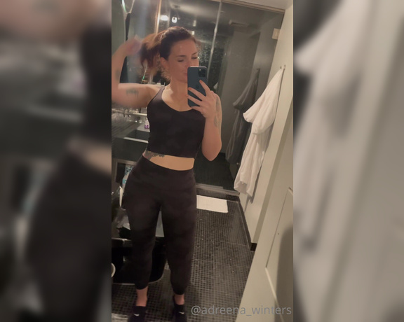 Adreena Cuckoldress aka Adreenacuckoldress OnlyFans - Just imagine assisting me at the gym! My nice tight gym wear trapping in all that heat and sweat