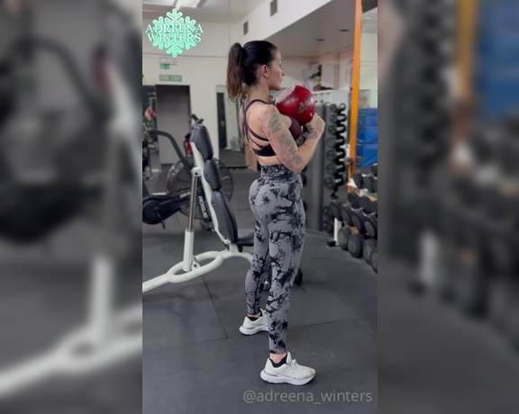 Adreena Cuckoldress aka Adreenacuckoldress OnlyFans - Finally back to the gym! I love going with my alpha! He managed to get a few shots of me working out